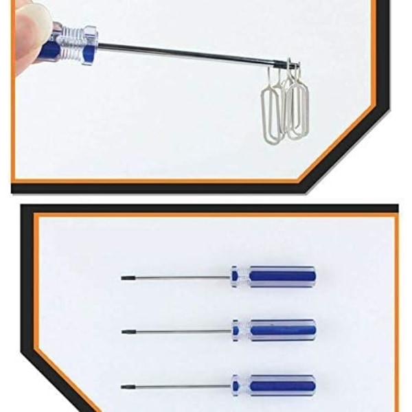 PS4-verktøy for PlayStation 4 Skrutrekker TORX T9 Sikkerhetsverktøy for PS4-reparasjon