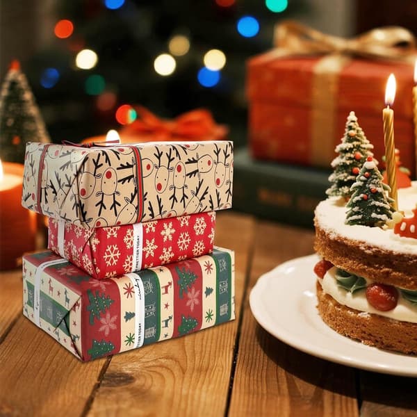 Julklappspapper på rulle