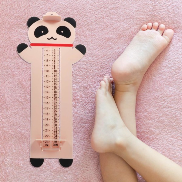 Measuring device, baby foot measurement, children's shoe ruler, baby shoe sizer, suitable for children aged 0-15 years old