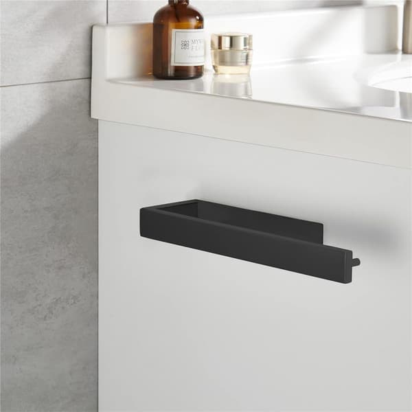 Håndklædeholder SUS 304 Rustfrit stål Mat Sort Finish (Ingen boring)
