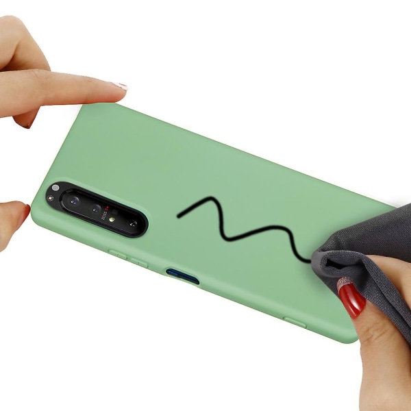 Silikone etui kompatibelt med Sony Xperia 5 iii Smartphone