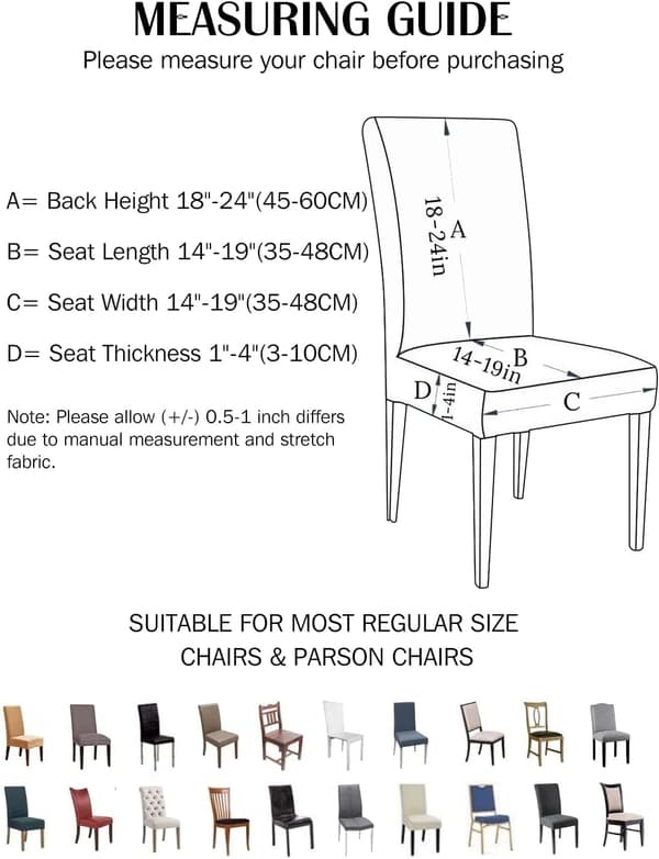 Sett med 4 elastiske setetrekk, elastiske setetrekk er avtagbare grey blue