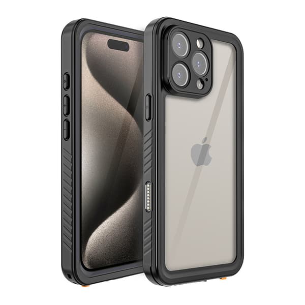 for iPhone 16 pro Deksel Vanntett, [IP68 Undervanns][Støvtett]