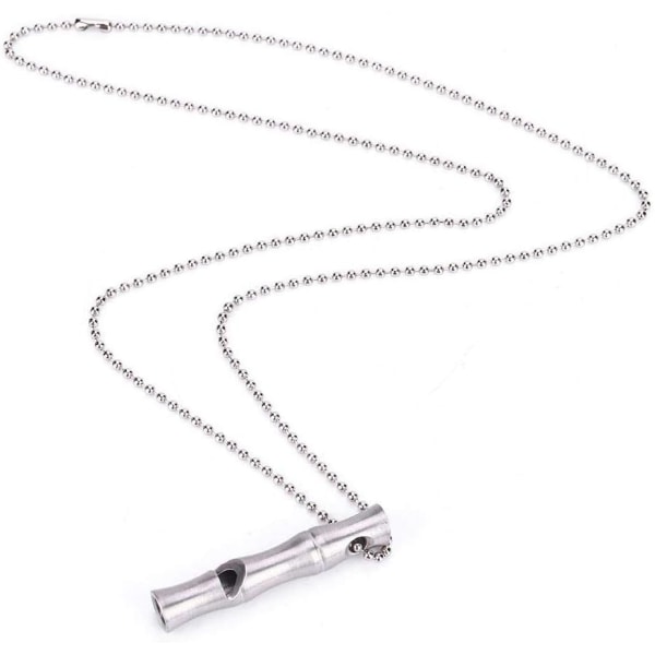 Stainless Steel Emergency Whistle,High Decibel Emergency Survival Whistle Emergency Whistles Emergency