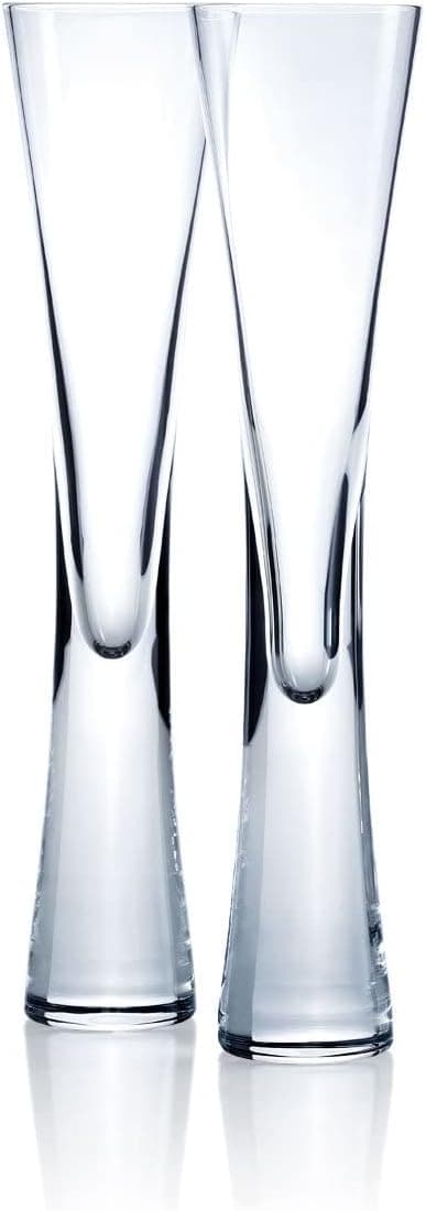 Champagneglas, 170 ml Klar | Set om 2 | Munblåst och handgjort glas