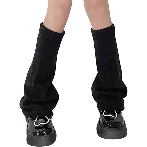 Lange Beinvarmere Beinvarmere Kvinner Vinter Beinvarmere Beinsbeskyttelse Black