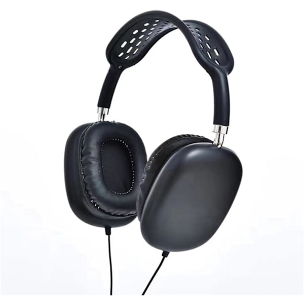 Kablet hodemontert 3,5 mm kablet hodetelefon 3D HIFI Stereo Bass Musikkhodetelefoner