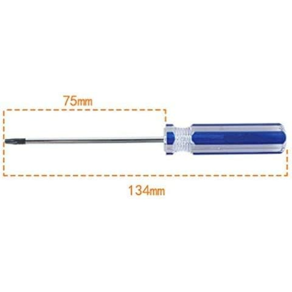 PS4-verktøy for PlayStation 4 Skrutrekker TORX T9 Sikkerhetsverktøy for PS4-reparasjon