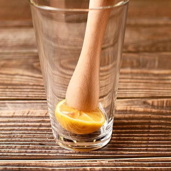 Træ Muddler til Cocktails  Hjemme- og Bar Muddler til Mojitos, Frugtdrikke, Robust Træ, Professionelt Barværktøj