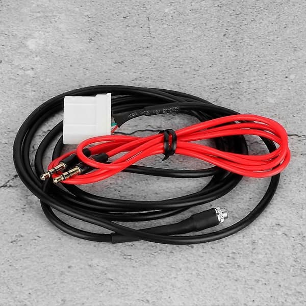 Bilradio AUX Adapterkabel 3.5mm Hunn Passer for Mazda 3 6 2006 -2013