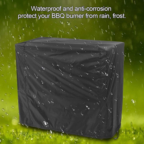 BBQ-skydd, vattentätt BBQ-skydd för utomhusgrill, väderbeständigt BBQ-skydd för grill. (145x61x117cm)