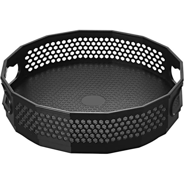 Skivspelare, roterande kryddförvaring av plast för kryddor, kryddor, köksförvaring, köksskåpsskivspelare, kryddskivspelare (30 X 10 cm, L)