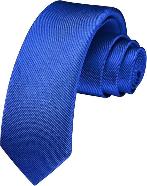 Smal slips enfärgad 6 cm smala slipsar för män bröllop klassisk formell affärshalsduk