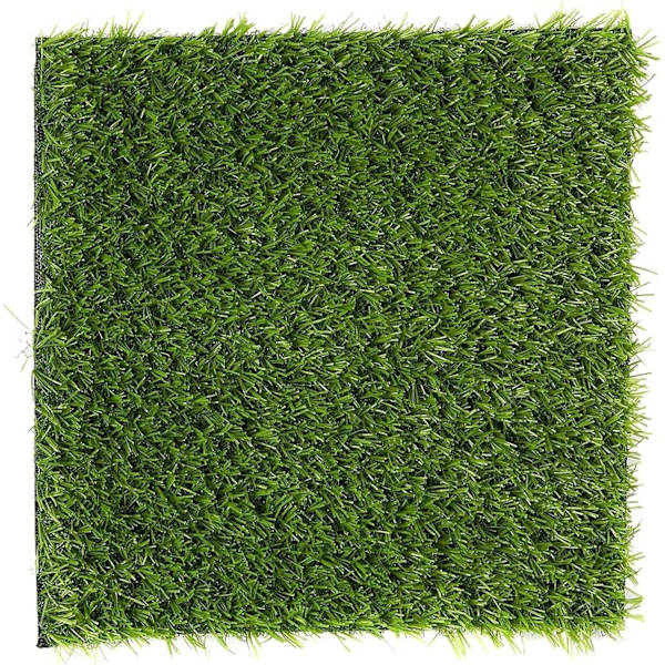 Konstgräsmattor, konstgräsmatta för dekoration, placemats, bordslöpare (12 x 12 tum, 4-pack)