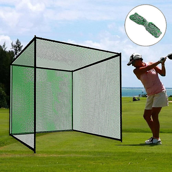 3*3m Golfnät Golfträning Nät Golfträning Nät För Träning Körning Inomhus Utomhus
