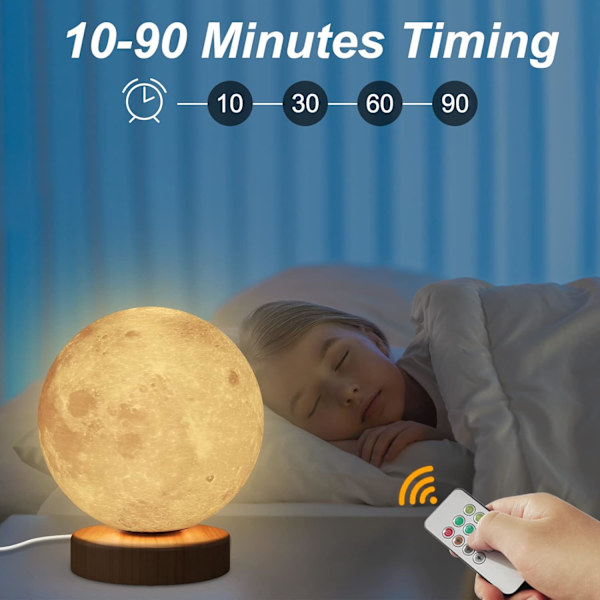 Trist lampe, Hiloshine UV-fri 10000 Lux lysterapilampe, dagslyslampe med 3 fargetemperaturer, justerbar lysstyrke