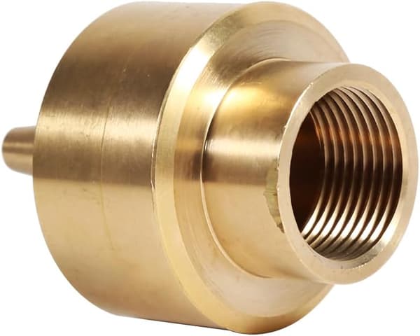 1 stk Fontenedyse Sprinklerhode, Messing Kolonne Vanndyse Sprayhode for Hagedam (3/4\")