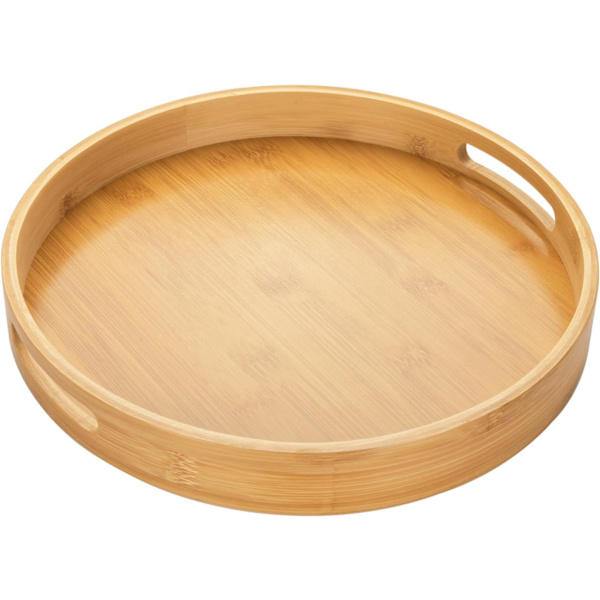 Bambusbrett med håndtak, trebrett, kjøkkenbrett 250*250*50