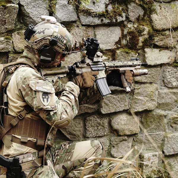 Åndbare Touchscreen Full Finger Taktiske Handsker til Airsoft Paintball Motorcykel Cykling Jagt Udendørs