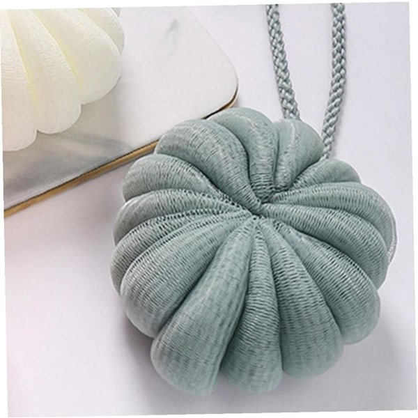 3 st Duschpuffar Badsvamp Nät Loofah Kroppsskrubb Duschboll Duschbollssvamp Green