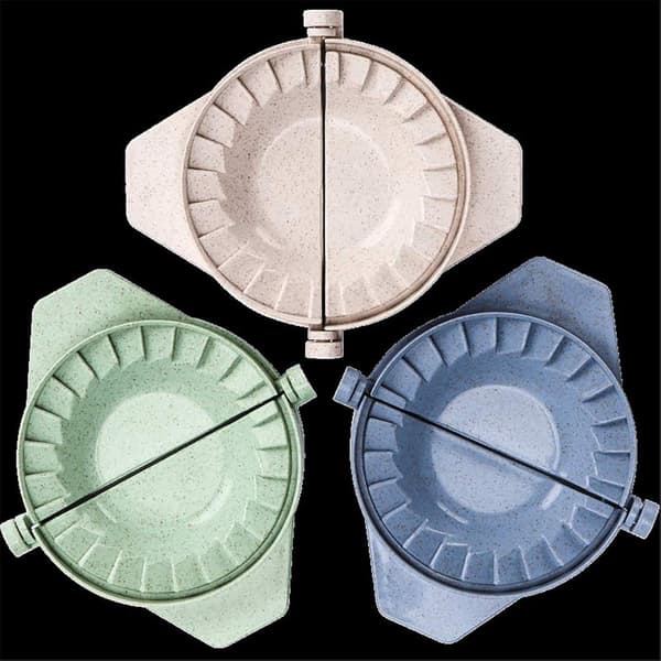 Ravioli Maker Dumpling Wrapper Press Mold Cutter Stemplet 3 stk