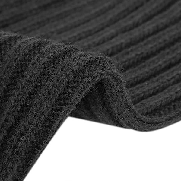 Naisten ja tyttöjen lämpimät saappaanvarret, lyhyet virkatut saappaansuojat, naisten pehmeät ja mukavat saapassukat, varrensuojat, lumisukat, neulotut lyhyet lämmittimet dark gray