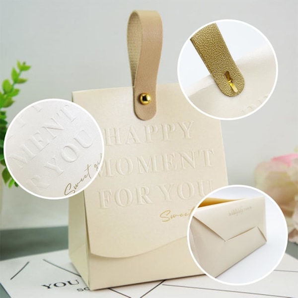 20 stycken godispresentaskar, DIY festpresentask, kreativa papperspresentaskar, för bröllop, födelsedagsfester, årsdagar
