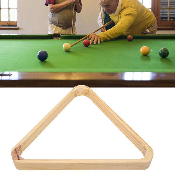 Professionell Trä Biljard Triangulär Snooker Bollar Rack - Sport Tillbehör Tillbehör