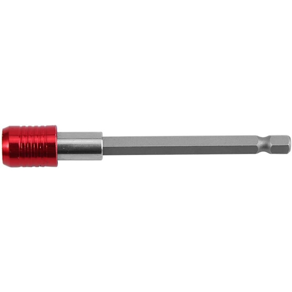 3 stk magnetiske bitsholdere skrutrekkerforlengelse 1/4\" sekskantforlengelse skrutrekker rød 60/100/150mm