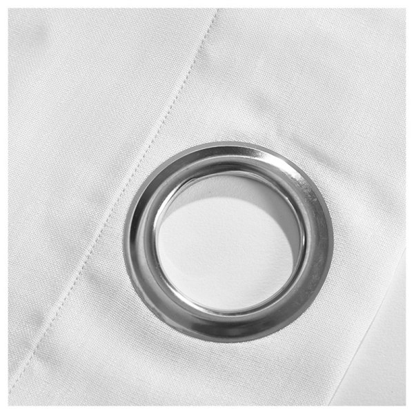 Läpinäkyvät verhot voile verhot silmukoilla värigradientti koristeellinen verho ikkunaverho makuuhuoneeseen ja olohuoneeseen, 2 kpl Gray 132cm*214cm