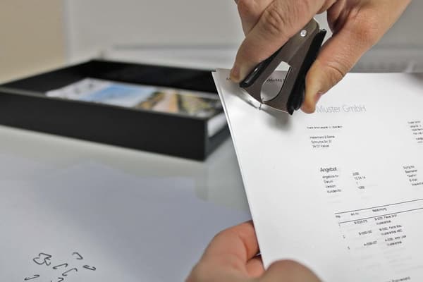 Hæfteklammerfjerner - Sort
