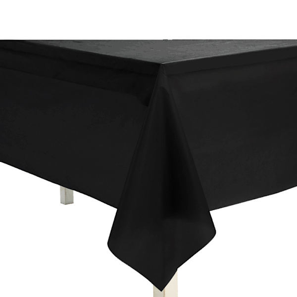 Suorakulmainen pöytäliina 137*274cm Tahrankestävä Musta Geometrinen Jacquard-pöytäliina Vedenpitävä Suoja Keskipisteen Koristelu Ruokailutila