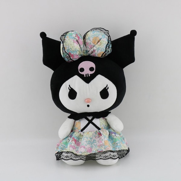 Cute My Melody Cartoon Kuromi Plysjleker y Purple Skirt