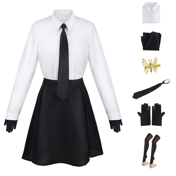 Bungo Stray Dogs Kostumesæt Dame Cosplay Akiko Yosano Tøj Bukser Skjorte Z XL