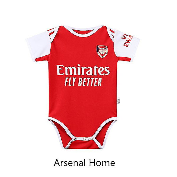 22-23 Baby Soccer Jersey Real Madrid Arsenal W S(67-79cm) Arsenal Home