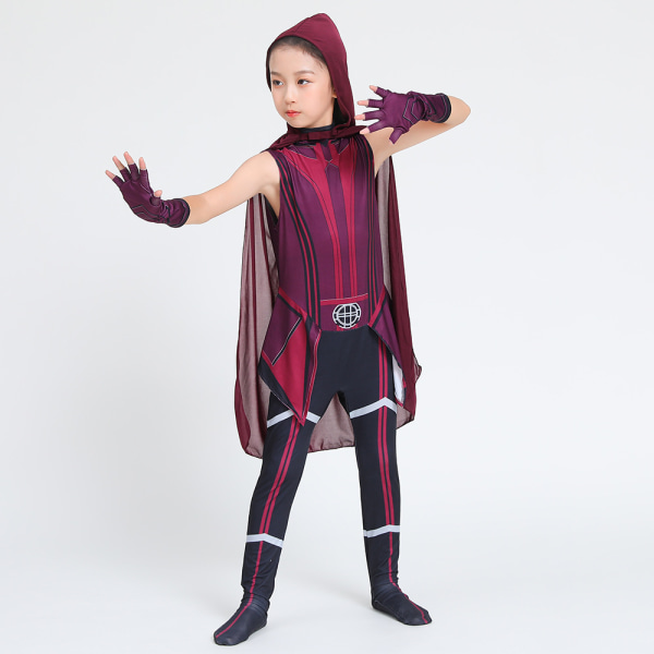 Scarlet Witch Super Hero Halloween Cosplay -asu - M