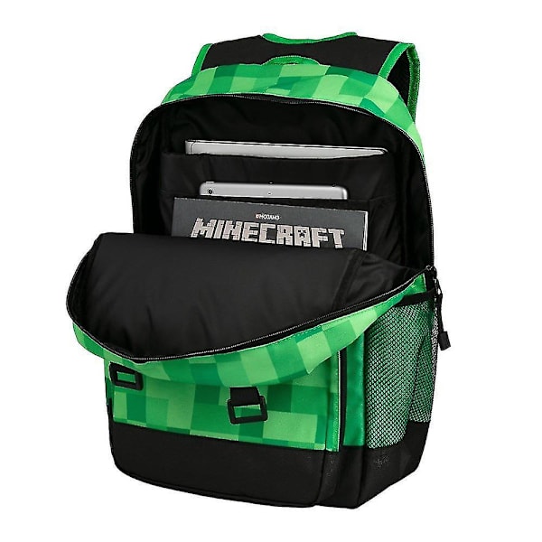 Minecraft Survival Badges Reppulaukkulaukku 42x30x14cm W