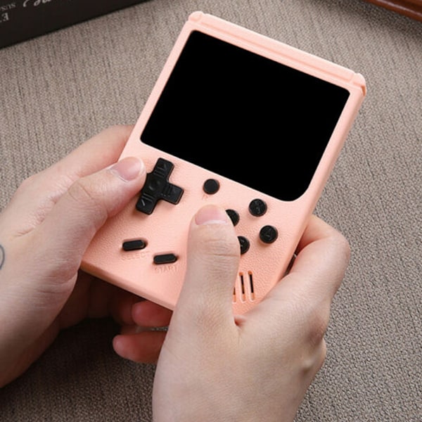 Klassiske spill Håndholdte Retro Videospill Gameboy Barn Gaver pink