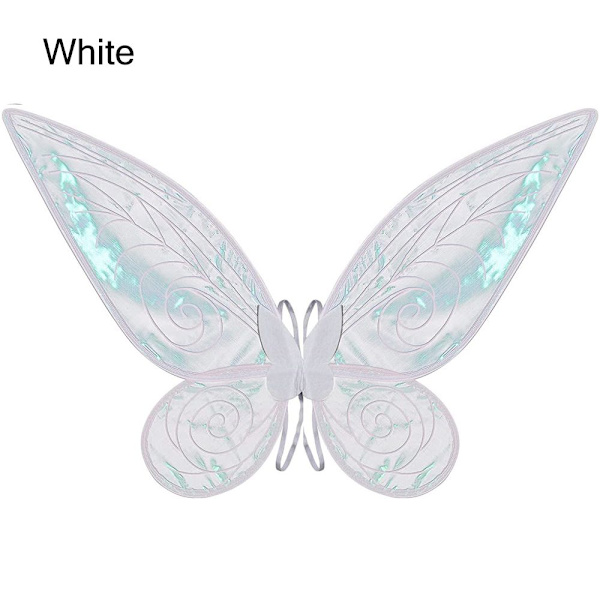 Halloween kostymer Fairy Wings Dress-Up Wings y white