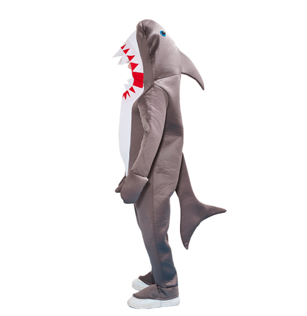 Halloween grå unisex haj kostume til Halloween V M