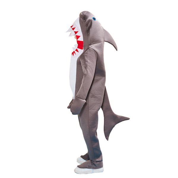 Halloweenin harmaa unisex-hai-asu Halloween V:lle M