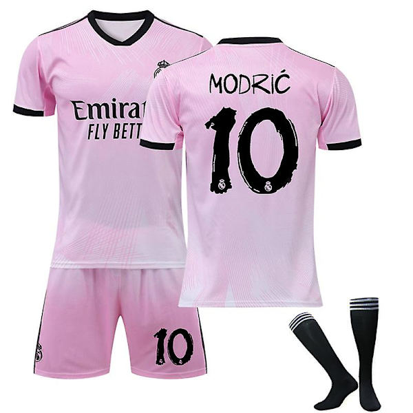 Ny sesong 2223 Real Madrid Hjemmefotballdrakt W vY MODRIC 10 XS