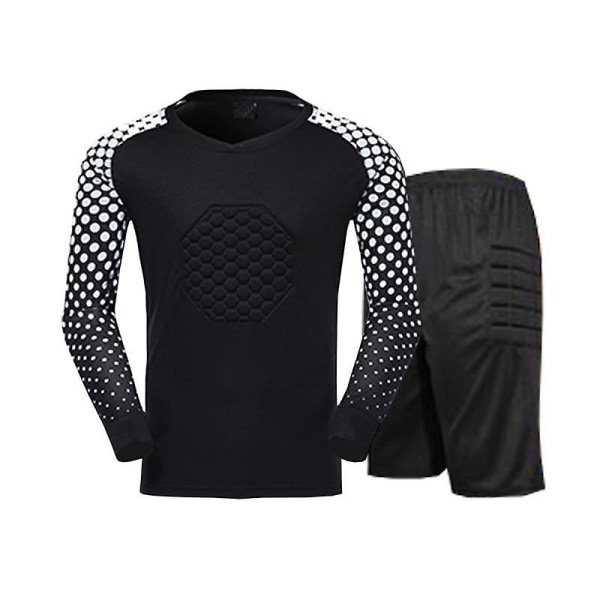 Fodboldmålmandstrøjer W Black And Shorts Kid 24 - XS