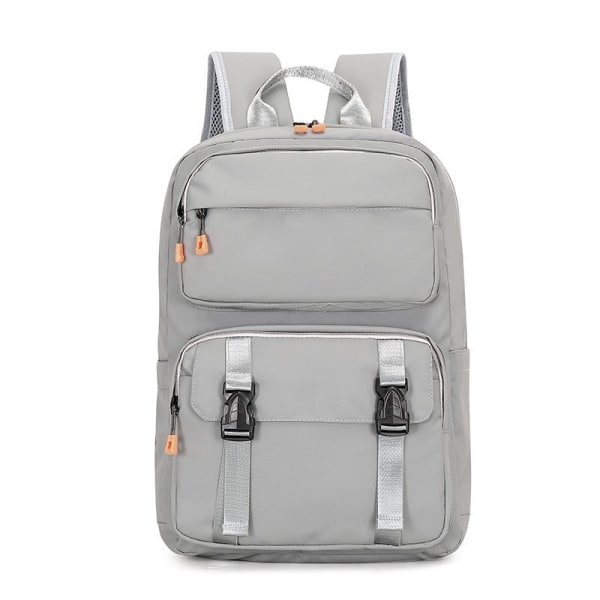 Reppu Miesten Vedenpitävä Tietokone Reppu Miesten Suuri kapasiteetti matkustaa Opiskelijakoulun olkalaukku -1 5331 backpack light gray