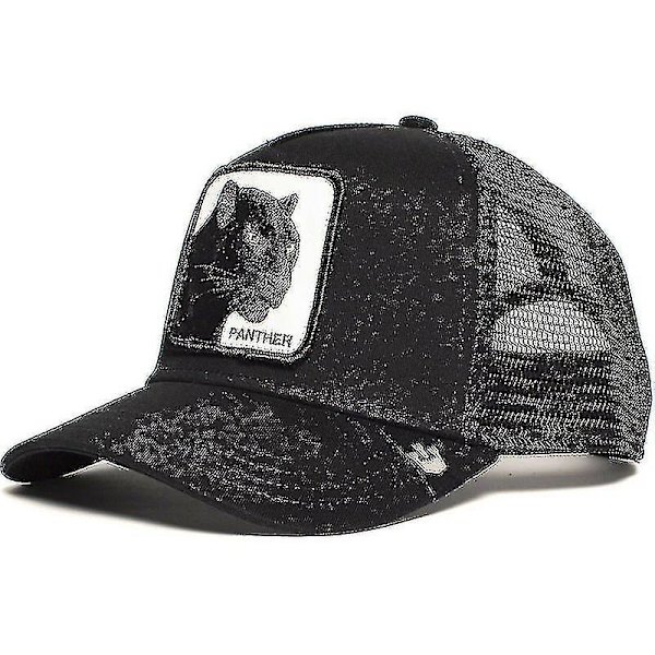 VuxenMesh Cap Sommar Baseball Cap Trucker Cap W Black Panther