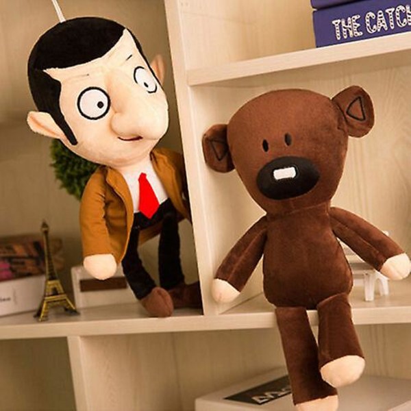 30 cm elokuva Mr Bean+nalle Soft Doll Pehmolelu W Bean Bear