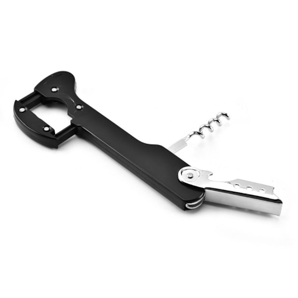2 stk Multifunktionel Rødvinsproppåbner i Rustfrit Stål 2 pcs 2 pcs
