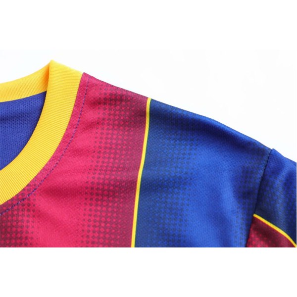 Soccer Kit Soccer Jersey -harjoitussetti 21/22 Messi Barcelona No.10 yz size 20