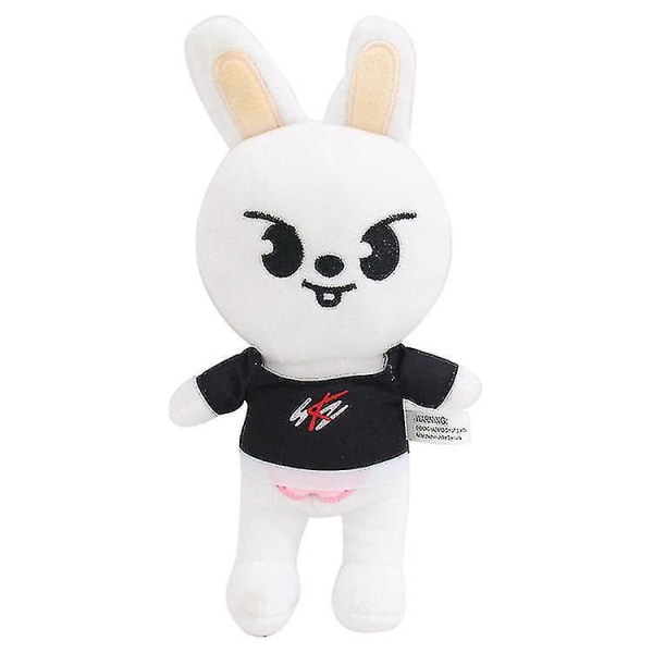 20 cm Skzoo Stray Kids plyschleksak Leeknow Hyunjin Docka Barn Vuxen Z X white rabbit
