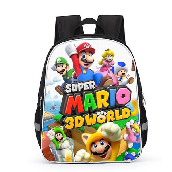 Super Mario barns skolväska Ryggsäck yz COLOR 8